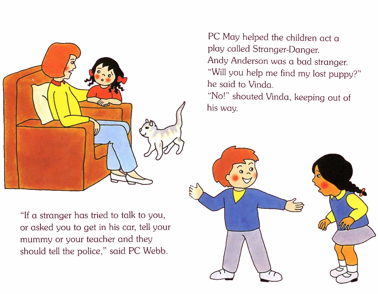 Ladybird - Topsy Tim Books - Meet The Police (09),绘本,绘本故事,绘本阅读,故事书,童书,图画书,课外阅读